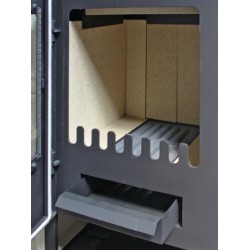 Samott bélés szett 6 kW:  Bern I., Bonn I., Bremen I., Gent I., Jena I., Krems I., Weimar I., Weiz I., Dresden I.